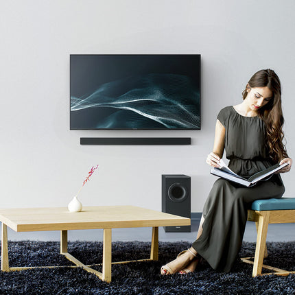 Panasonic SC-HTB490 heliriba 320 W, ruumiline 2.1, Bluetooth, juhtmevaba subwoofer, HDMI-ARC, seinakinnitus, kaugjuhtimispult, helirežiim, must