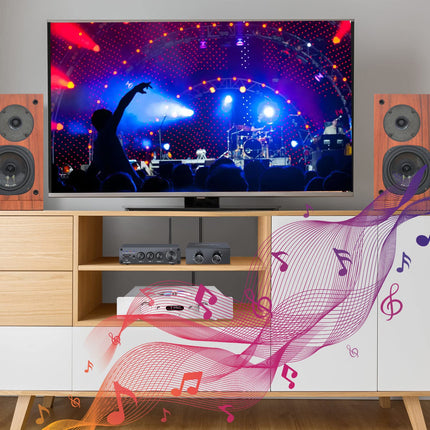 XMSJSIY 4-suunaline kahesuunaline RCA stereo lüliti, helivaliku kast DVD, kõlari ja CD-mängija jaoks, ühildub L/R helikanaliga seadmetega