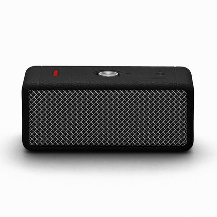 Marshall Emberton II Portable Bluetooth Speaker, Wireless, Pairable, IP67 Dust and Water Resistant, Over 30 Hours Playtime, Fast Charging, Indoor and Outdoor Speaker - Black and Steel
