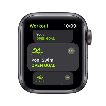 Apple Watch SE 2020 (GPS, 40MM) Space Gray Aluminum Case with Black Sport Band (Refurbished)