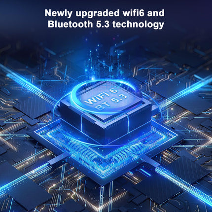 WONLINK WiFi-pulk arvutile, AX900 Bluetooth 5.3 WiFi 6 USB-adapter Dongle kahesageduslik interneti WiFi-pulk arvutile/lauaarvutile/sülearvutile, USB WiFi-adapter sisseehitatud draiveriga, ühildub Windows 11/10, WPA3-ga