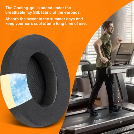 SoloWIT® Cooling Gel Replacement Ear Pads for Beats Studio 2 &amp; Studio 3 Wired &amp; Wireless Headphones, Cushions with High Density Noise Reduction Foam.