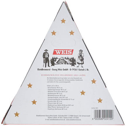 Weis Advent Calendar (24 x 0.02 l)