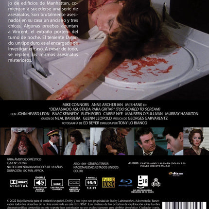Liiga hirmul, et karjuda (Blu-ray)