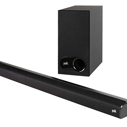 Polk Audio Signa S2 TV heliriba subwooferiga, HDMI ARC, Bluetoothiga heliriba telerile, Dolby Digital, AUX, optiline sisend, must