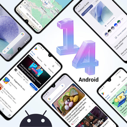 FOSSiBOT S2 nutitelefon 2025 - lepinguta mobiiltelefon, 6,72-tolline FHD+ ekraan, 20 GB muutmälu, 256 GB salvestusruumi/1 TB, 50MP+16MP kaamerad, 5000mAh aku, Android 14, 4G kahekordne SIM-kaart, Face ID, NFC, GPS, OTG