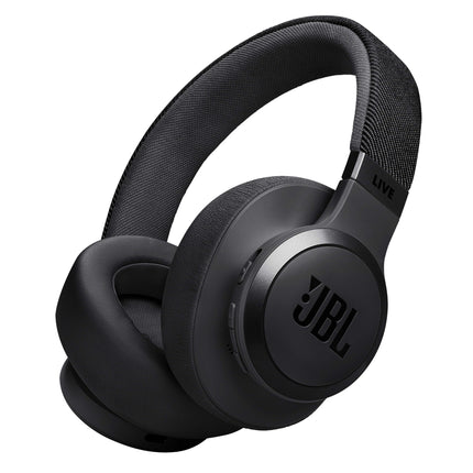 JBL Live 770 NC – Bluetooth-kõrvaklapid adaptiivse mürasummutusega – Juhtmevabad kõrvaklapid JBL Signature Sound ja häälassistendiga – Pikaajaline muusikaelamus kuni 65 tundi – Mustas värvitoonis