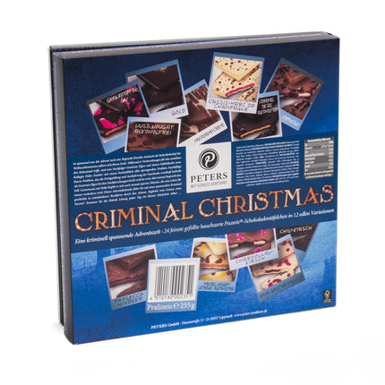 Peters Seduced with Pleasure | Criminal Christmas "Knecht's Most Difficult Case" Advent Calendar | With Alcohol | Christmas Calendar | Truffles | Chocolate | Advent | 255g
