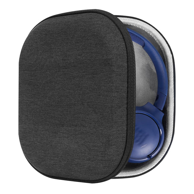 Geekria Headphone Case, Hard Carrying Case, Protective Bag for Headset Case (Dark Gray)