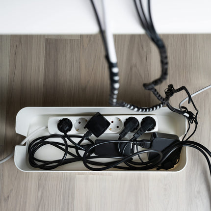 Cable box XXL, 405mm, anti-slip rubber feet
