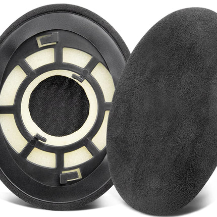 SOULWIT veluursed vahetuskõrvapadjad Sennheiser RS120/HDR120/TR120/RS100/RS110/RS115/RS117/RS119/RS135 kõrvaklappidele, vahetuskõrvapadjad TR 120/HDR 120/RS 120/RS 120II/RS 110/RS 135/TR135 kõrvaklappidele