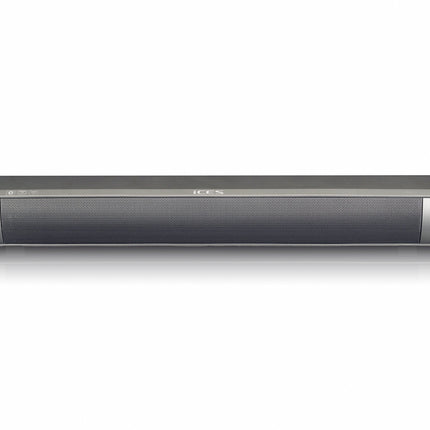 iCES ISB-020 Bluetooth Mini Soundbar (2 x 5 W RMS), komplektis Micro USB-kaabel, AUX-sisend ja Micro SD-kaardi lugeja, hõbehall