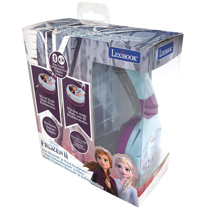 Lexibook - Disney Frozen - 2-ühes Bluetooth ja Bedrade lastetelefon, stereo, juhtmevaba, helikindel, kaasaskantav, reguleeritav, beebi, sinine/paar, HPBT010FZ