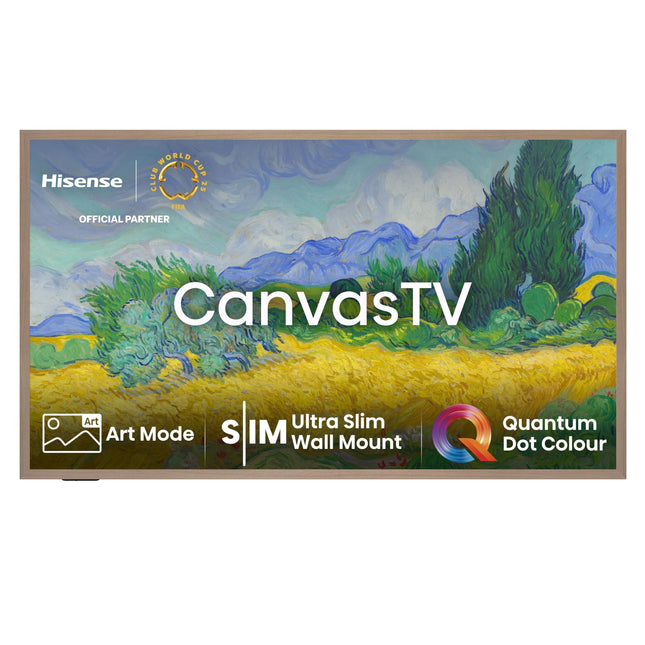 Hisense 55S7NQ 139 cm (55-tolline) lõuenditeler, 4K QLED, lai värvigamma, Dolby Vision IQ, 144 Hz, DVB-T2/T/C/S2/S tuuner, Wifi, HDMI 2.1, HLG, HDR10/HDR10+ adaptiivne ühendus, VIDAA, sisseehitatud Alexa, filmitegija režiim