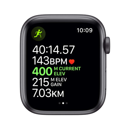 Apple Watch Series 5 44mm (GPS) - Space Gray Aluminum Case with Black Sport Band (Refurbished)