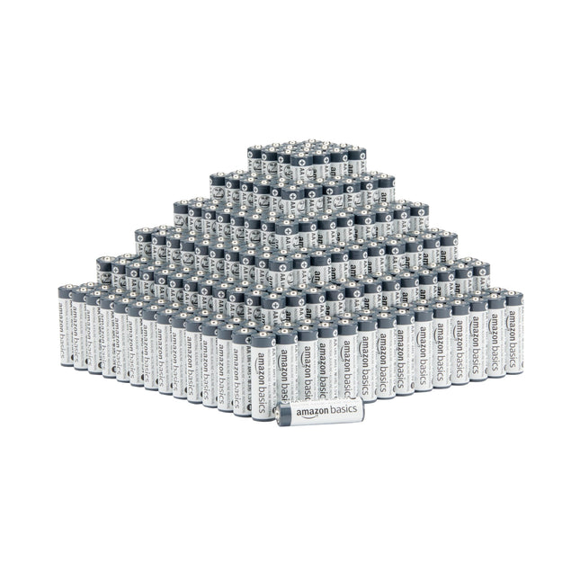 Amazon Basics AA leelispatareid, 1,5 V, 5-aastane säilivusaeg, 300 tk