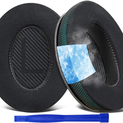 SoloWIT® jahutava geeliga vahetuskõrvapadjad Bose QuietComfort 35 (QC35) ja Quiet Comfort 35 II (QC35 II) kõrvaklappidele