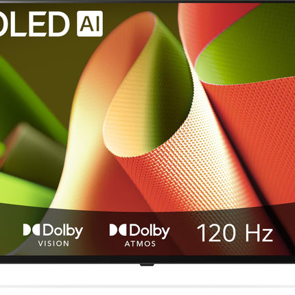 LG OLED65B49LA televiisor 65" (165 cm) OLED-teler (α8 4K tehisintellektiga protsessor, webOS 24, Dolby Vision, kuni 120 Hz) [mudeliaasta 2024]