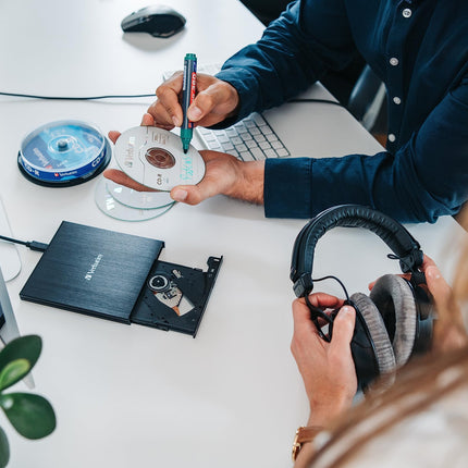 Verbatim CD-R Extra Protection, tühjad CD-d 700 MB andmesalvestusega, ideaalsed foto- ja videosalvestuste jaoks, ühilduvad iga tavalise CD-draiviga, 50 tk pakis