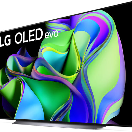 LG OLED83C37LA TV 210 cm (83 inches) OLED evo TV (Smart TV, Brightness Booster, 120 Hz) [Model Year 2023]