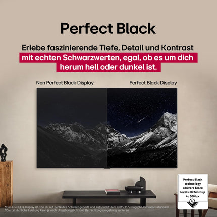 LG OLED48B59LA teler 48-tolline (121 cm) 4K OLED tehisintellektiga teler (α8 Gen2 4K tehisintellektiga protsessor, webOS 25, 120 Hz) [mudeliaasta 2025]