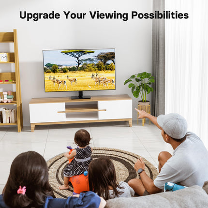 BONTEC telerialus, monitorialus 17–43-tollistele LCD, LED, OLED, plasmateleritele ja -monitoridele ning kuni 45 kg kaaluvatele monitoridele, 50-kraadise pöördliigendiga, 3-astmelise kõrguse reguleerimisega, max VESA 200x200