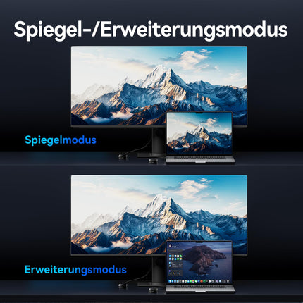 VENTION juhtmevaba HDMI-saatja 4K, 5G juhtmevaba edastus, 165 jala ulatus, 60 W kiirlaadimine, USB C - HDMI sülearvuti, arvuti, teleri, projektori, monitori ja tahvelarvuti jaoks