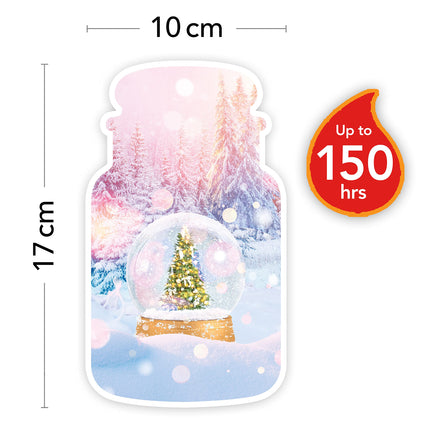 Yankee Candle lõhnaküünal | Suur Snow Globe Wonderland lõhnaküünal purgis | Snow Globe Wonderland kollektsioon | Põlemisaeg: kuni 150 tundi | Ideaalsed kingitused naistele