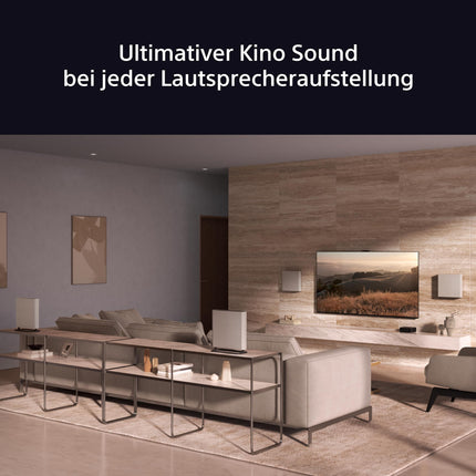 Sony BRAVIA Theatre Quad - Home entertainment system with four wireless speakers, 360 spatial sound mapping, sound field optimization, 3-way speakers, Dolby Atmos/DTS:X