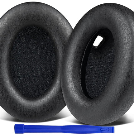 SOULWIT professionaalsed vahetuskõrvapadjad Sony WH-1000XM4 (WH1000XM4) kõrvaklappidele pehme proteiinnaha, mürasummutava vahu ja eriti paksu materjaliga