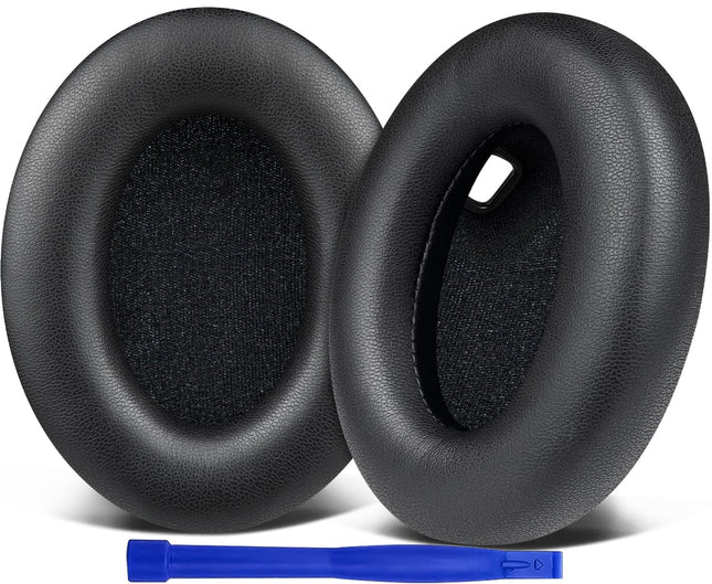 SOULWIT professionaalsed vahetuskõrvapadjad Sony WH-1000XM4 (WH1000XM4) kõrvaklappidele pehme proteiinnaha, mürasummutava vahu ja eriti paksu materjaliga