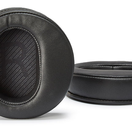 Premium hybrid sheepskin and high quality protein PU ear pads compatible with Denon AHD2000 AHD5000 AHD7000 AHD5200 AHD7200 and AHD9200 headphones (black sheepskin leather).