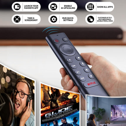 TCNOUMT P3700 hääljuhtimispuldi asendus NVIDIA Shield TV Android TV Pro 2015 2017 2019 mudelitele, ilma kaugjuhtimispuldi asukoha tuvastamise funktsioonita