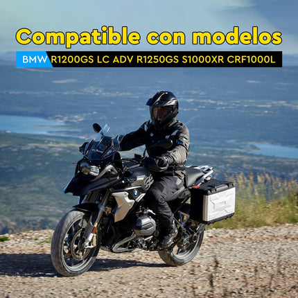 SWAWIS mootorratta GPS-navigatsioonihoidik, 12–16 mm lenkstangi külge kinnitatav mobiiltelefonihoidik, modifikatsioonitarvik, mis ühildub BMW R1200GS LC ADV R1250GS S1000XR CRF1000L-ga