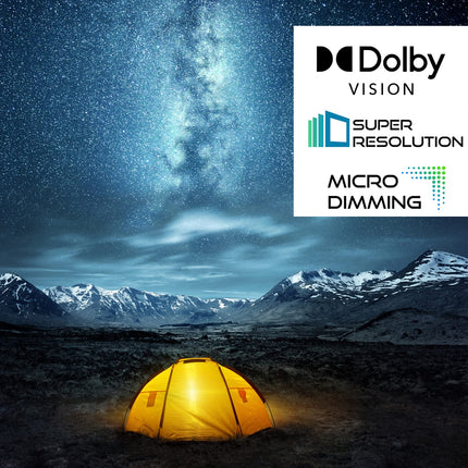 Toshiba 50QF5D63DA 50-tolline QLED-teler/Fire TV (4K Ultra HD, HDR Dolby Vision, nutiteler, kolmekordne tuuner, sisseehitatud Alexa, Bluetooth, Onkyo heli) [2023], must