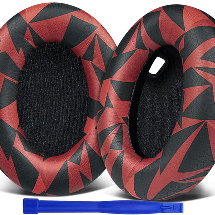 SOULWIT Professional Replacement Ear Pads for Sony WH-1000XM4 (WH1000XM4) Over-Ear Headphones with Soft Protein Leather, Noise Isolating Foam, Extra Thickness