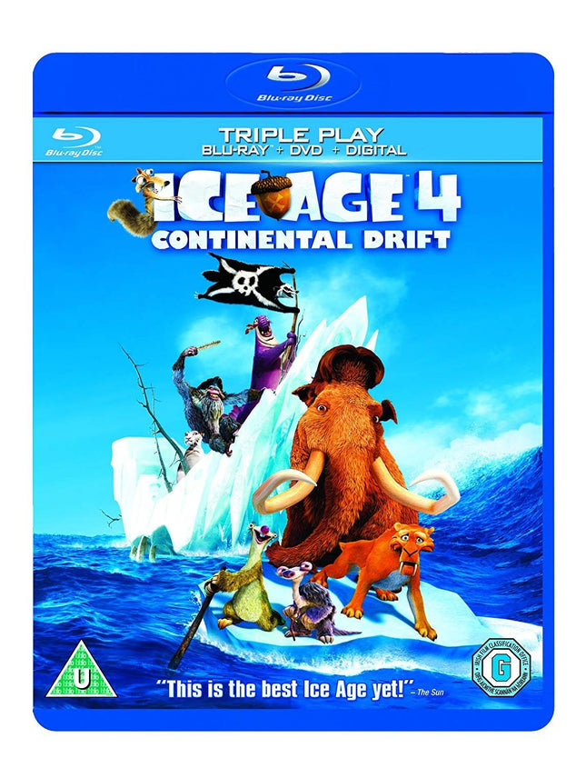 Ice Age 4: Completely Displaced [DVD]+[Blu-Ray] (IMPORT) (No German Version)