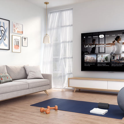 TCL 65P739 65-tolline teler, 4K HDR, Ultra HD, Google TV-ga nutiteler, raamita disain (Dolby Vision ja Atmos, käed-vabad hääljuhtimine, ühildub Google Assistant ja Alexaga)