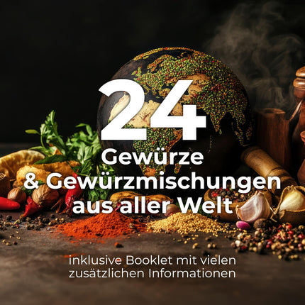 Spice Advent Calendar 2024 Edition: 24 high-quality spice surprises for gourmets and home cooks | Ideal for the Christmas season | GreatVita