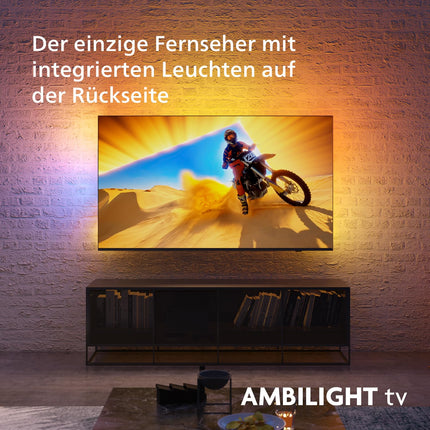 Philips Ambilight The Xtra 55PML9009 4K Quantum Dot MiniLED nutiteler - 55-tolline ekraan P5 Perfect Picture Engine Ultra HD, Titan OS, Dolby Vision ja Dolby Atmos Soundiga - antratsiithall