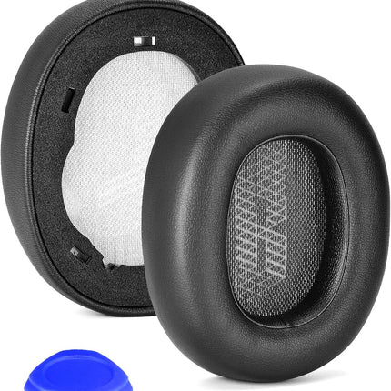 Live 650 BTNC E65BTNC mäluvahust kõrvapadjad, mis ühilduvad JBL E65 E65BTNC / Duet NC/Live 650BTNC Live 660 BTNC kõrvaklappidega (mustad)