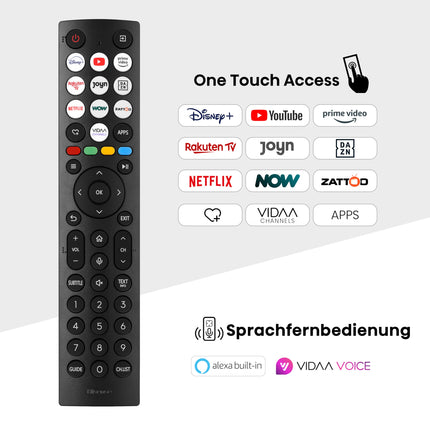 Hisense 50U6NQ 126 cm (50-tolline) 4K Mini LED ULED HDR nutiteler, 60Hz, HDMI 2.0, Game Mode Plus, Dolby Vision ja Atmos, Bluetooth, sisseehitatud Alexa, antratsiithall, [2024]