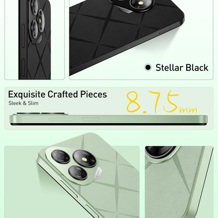Ulefone Note 19 nutitelefon ilma lepinguta Android 14 nutitelefon 6,56" HD+ ekraan, 6GB+64GB/512GB lukustamata mobiiltelefonid, 8MP kaamera, 5000mAh, 4G kahe SIM-kaardiga odav mobiiltelefon/Face ID/GPS, 2-aastane garantii