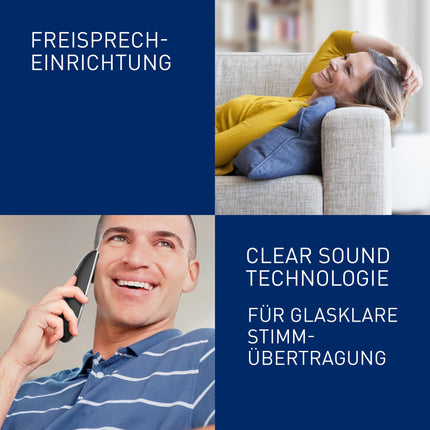 Panasonic KX-TG6812GB DECT juhtmeta telefon DUO ilma automaatvastajata (madala kiirgusega, ökorežiim, GAP-telefon, lauatelefon, kõnepiirang) must