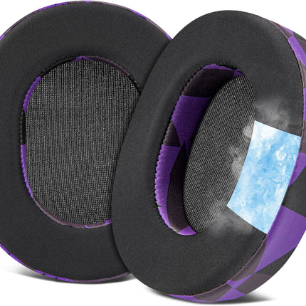 SOULWIT vahetuskõrvapadjad SteelSeries Arctis 1/3/5/Arctis 7/7+/7P/7P+/7X/7X+/9/9X/Pro/Prime kõrvaklappidele (ei sobi Arctis Nova mudelitele), mürasummutava vahuga padjad