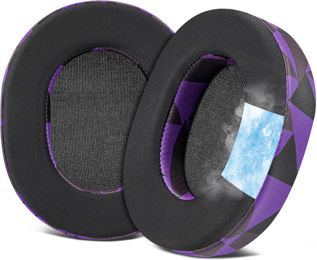 SOULWIT vahetuskõrvapadjad SteelSeries Arctis 1/3/5/Arctis 7/7+/7P/7P+/7X/7X+/9/9X/Pro/Prime kõrvaklappidele (ei sobi Arctis Nova mudelitele), mürasummutava vahuga padjad