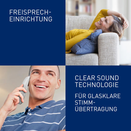 Panasonic KX-TG6821GS DECT juhtmeta telefon automaatvastajaga (madala kiirgusega, ökorežiim, GAP-telefon, lauatelefon, kõnepiirang) pärlhõbedane