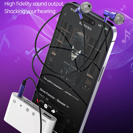 Card reader adapter for iPhone (5 in 1) 3.5mm headphones + TF + SD card reader + USB + Lightning fast charger distributor OTG aux audio Micro SD card reader memory card charging cable accessories for Apple Ipad