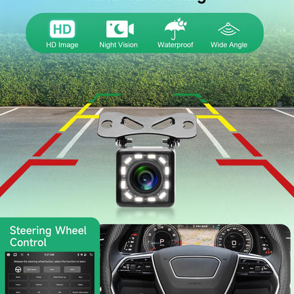 Rimoody 1G+32G Android 13 autoraadio 2 DIN Seat Ibizale 2009-2013 koos navigatsiooni, GPS, WiFi, 6,2-tollise autoraadioga, iOS/Android Mirror Link, Bluetooth, FM/RDS raadio, EQ, roolil juhtimine, tahavaatekaamera