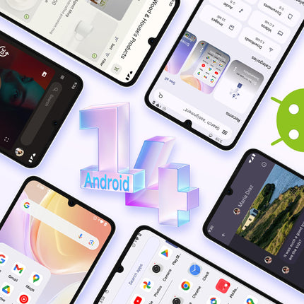 Ulefone Note 20 Pro Android 14 nutitelefon, 6,75-tolline HD+ ekraan, 256 GB ROM + 8 GB RAM, 50MP kaamera, 6000mAh aku, lukustamata 4G kahe SIM-kaardi pesa/näotuvastuse/sõrmejäljelugeja/GPS/OTG